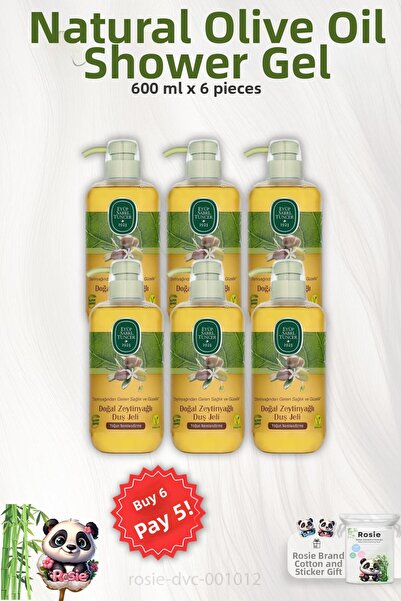 Eyüp Sabri Tuncer Natural Olive Oil Eyüp Sabri Tuncer Shower Gel - BUY 6 PAY ...
