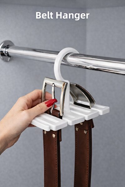 Home curea Suport pentru cravate și șaluri, organizator pentru interiorul dul...