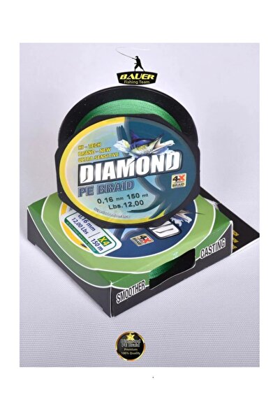 tmcn 4 X Bauer Pe Braid 150 μέτρα Σχοινί