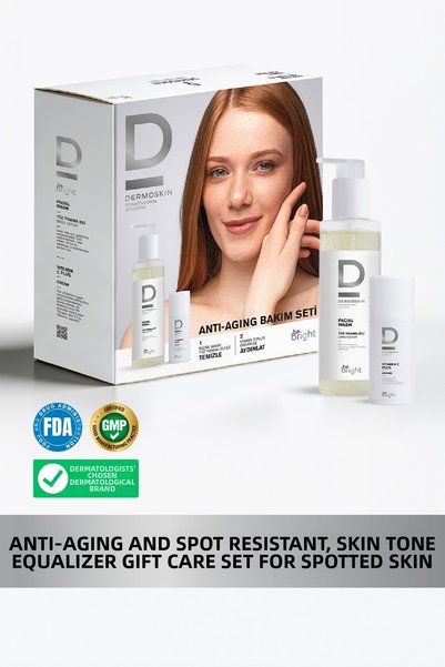 Dermoskin Daily Skin Care Set |   Vitamin C Cream and Cleansing Gel |   33 + ...