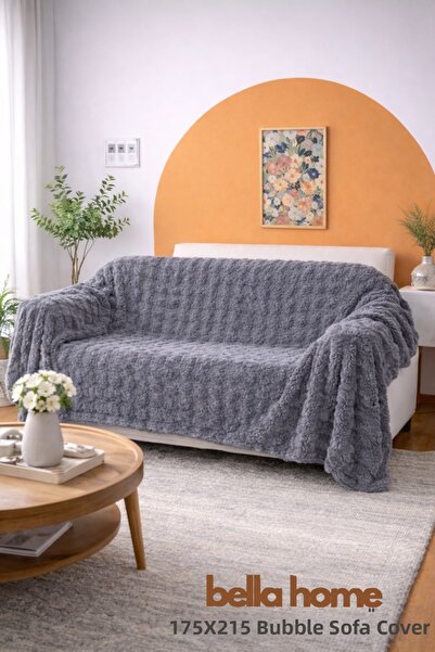 Bella Home فقاعة غطاء أريكة |   175×215 سم |   1 قطعة |   ملمس ناعم والتصميم ...