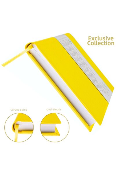 BİDEFTER Hardcover Notebook - 100% Handmade Hand-Sewn (Thread Stitching) Genu...