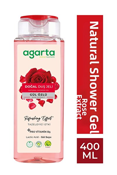 Agarta Natural Aha Rose Shower Gel 400 ml