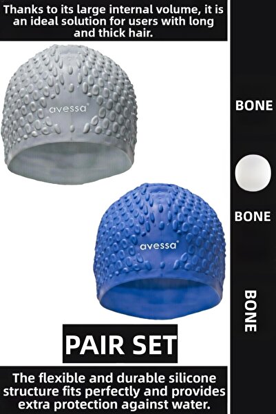 Wintoup # Cască de înot moale pentru piscină și mare, impermeabilă la apă, di...