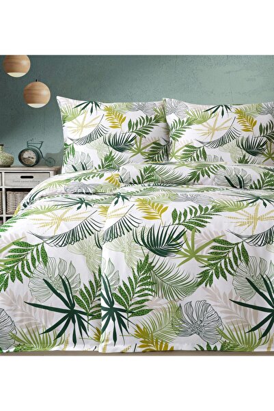 NazeninHome Ranforce bumbac 100% pentru două persoane cearșaf Set de 2 (2 buc...