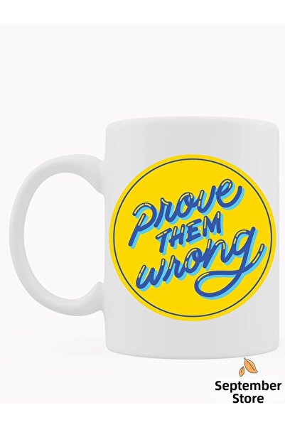 Eylül Design Motivation Special Design Printed Mug Cup Coffee Cup