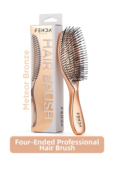 Fenda فرشاة شعر برونزية احترافية ذات 4 أسنان FNDFPRO00007CH