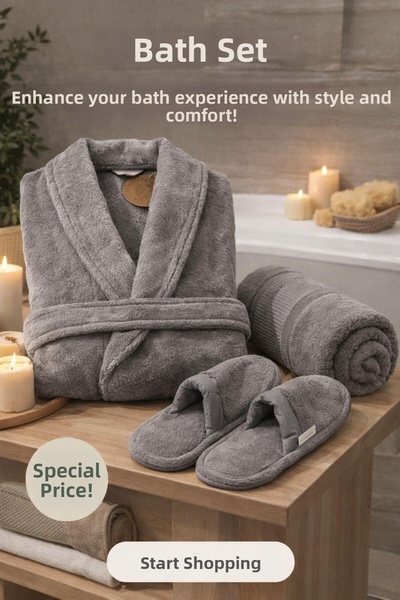 Özdilek Set halate de baie Colourist Argintiu Mărimea X-L