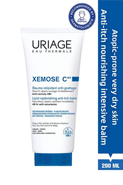 Uriage زيت زيموس المهدئ المضاد للحكة 200 مل منظف للبشرة التأتبية والجافة جدًا