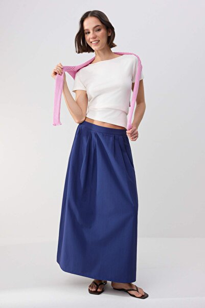 Trendyol Collection Wardrobe Essentials-Ecru Figurbetontes/Eng anliegendes St...