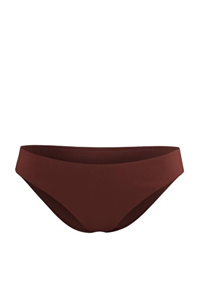 Trendyol Collection Καφέ Μπραζιλιάνικο Βασικό Σλιπ Μπικίνι Κανονικής Μέσης TB...