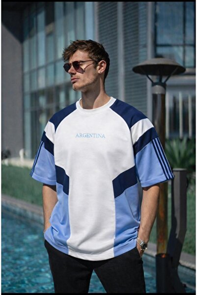 KUN SPORTSWEAR TRICOU VINTAGE PREMIUM RETRO NOSTALGIE ARGENTINA CULORI NACION...