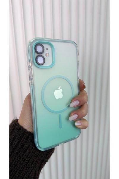 FABRON Rainbow - iPhone 11 Compatible Magsafe Enabled Shockproof Dual Color Case