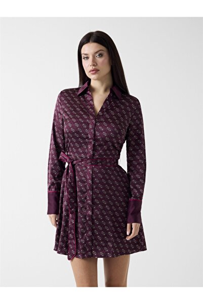 Guess Blerta long sleeve chemisier dress
