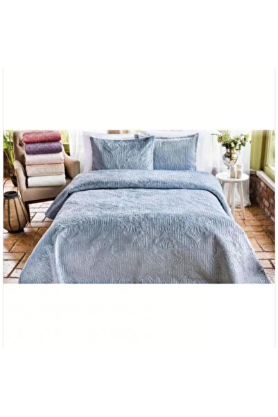 Özdilek Tek Kişilik Yatak Örtüsü Flair Mavi