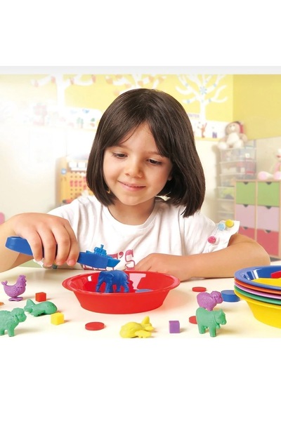 Genel Markalar Kase Ve Cımbız Aktarma Seti 6 Lı Takım - Eğitici Zeka Oyunu