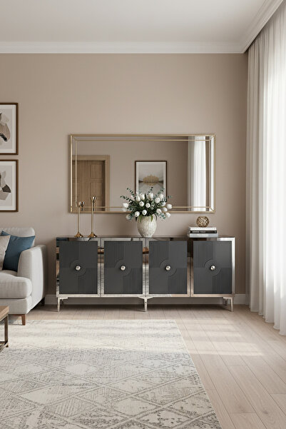 zetuna home KA1811AS KONSOL, ÇOK AMAÇLI DOLAP, KAHVE KÖŞESİ VE TV SEHPASI ANT...