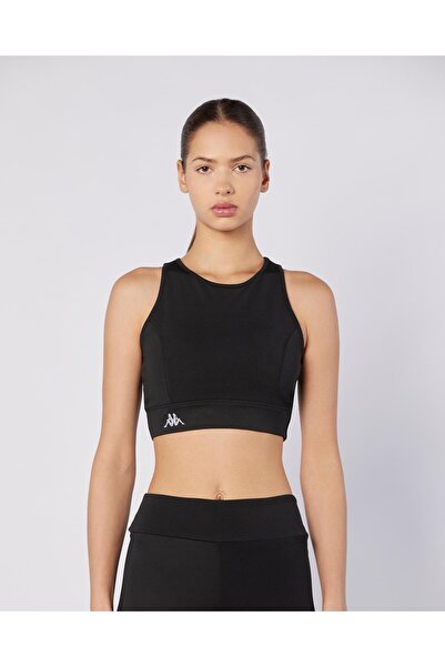Kappa Gale Bra Kadın Siyah Skin Sporcu Sütyeni