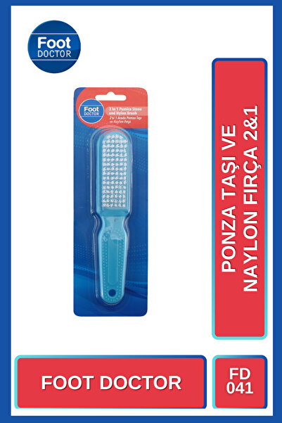 Foot Doctor Ponza Taşı ve Naylon Fırça
