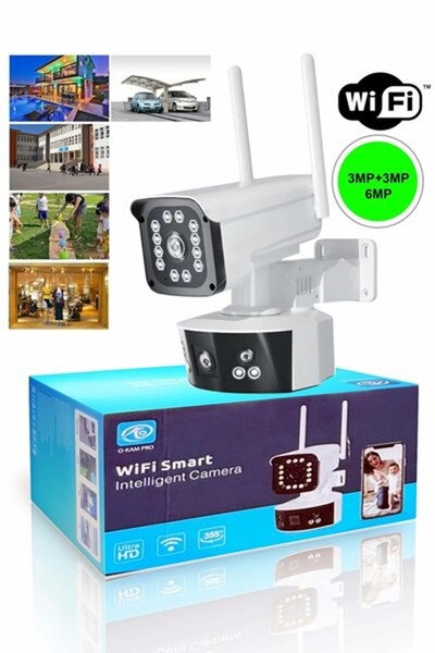 O-KAM PRO O-kam 3032 6MP Dual Lens WIFI PTZ Camera