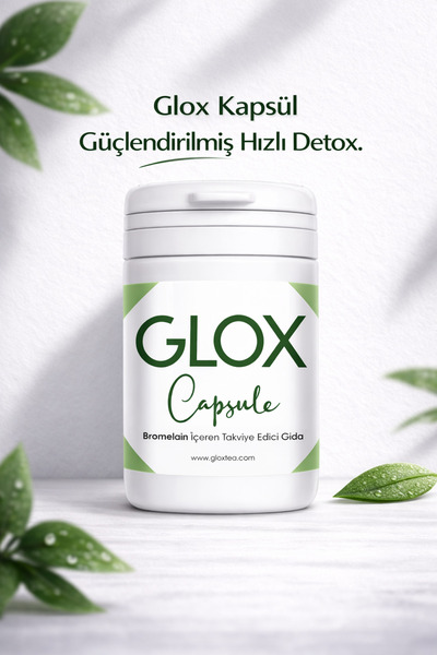 Glox Tea Bromelain Ve Collagen Içeren Gıda Takviyesi