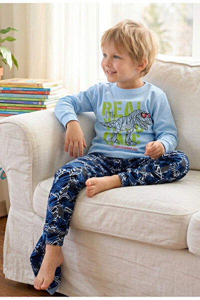 vitmo bumbac 100% Set de pijamale cu mâneci lungi pentru bebeluși și copii, D...