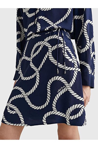 Tommy Hilfiger VIS ROPE PRINT SHORT SKIRT