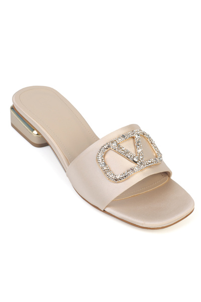 Capone Outfitters Pantofi de damă cu toc scurt, rotunzi, cu vârf ascuțit, din...