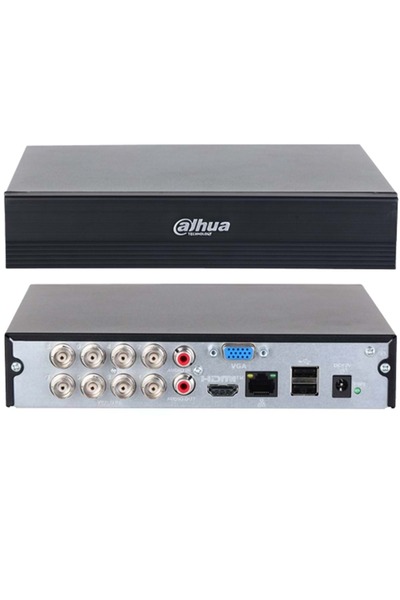DH-XVR1B08-I/T - 8 Kanal Penta-Brid 1080N/720p Cooper 1U 1HDD