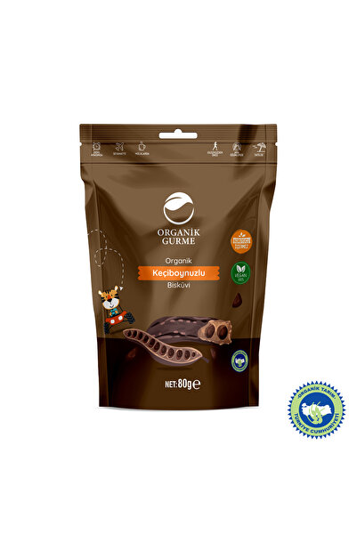 Organik Gurme Organik Keçiboynuzlu Bisküvi 80 gr