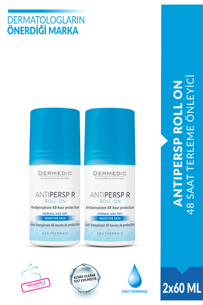 DERMEDIC Antıpersp R Roll On (2X60ML)