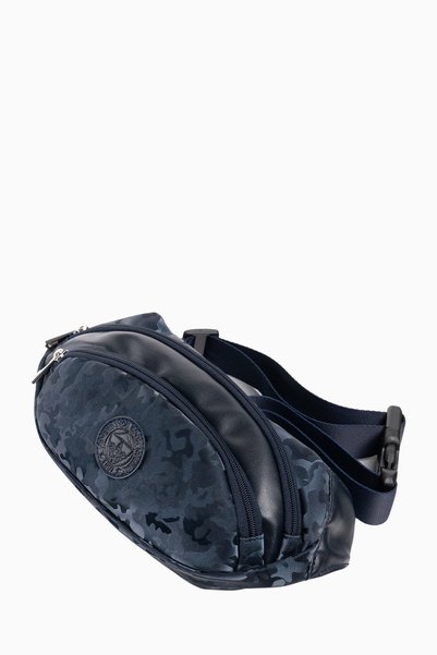 Fenerbahçe Double Zipper Camouflage Waist Bag
