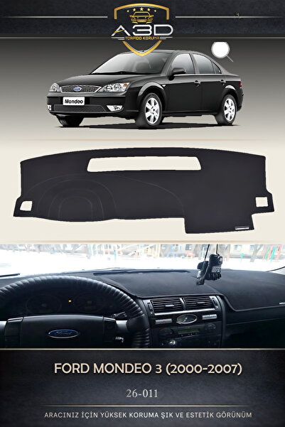 A3D TORPİDO KORUMA FORD Mondeo 3 (2000-2007) Torpido Koruyucu Kılıf Koruma Ha...