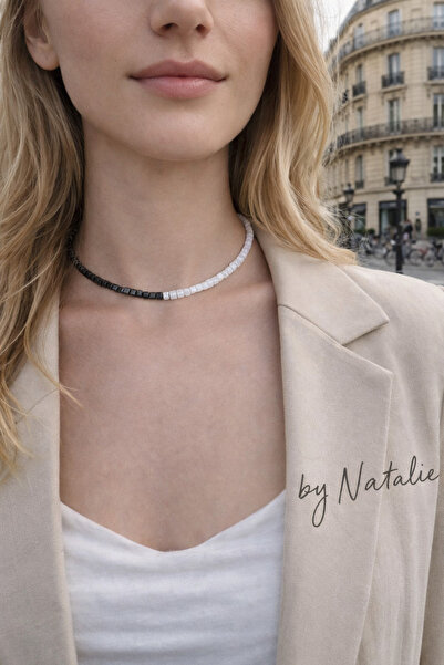 Bestway ve Diğeri Crystal Ofiss Necklace Classic Minimalist Women Choker