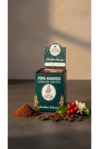 Türk Kahvesi 100 gr x 10 Adet – Geleneksel Lezzet, Taze Öğütülmüş