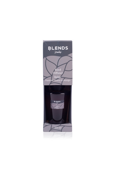 Blends معطر هواء من القصب برائحة زهرة العاطفة والمانجو 200 مل من ليورا