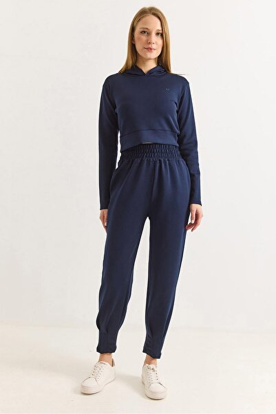 Raneel Kazançlı Alışveriş Women's Modal Scuba high waist Jogger Pants tracksu...