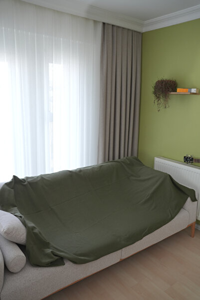 H&İ HOME TEXTILE Waffle Textured Cotton Single Piqué Mattress Sofa Cover 150X...