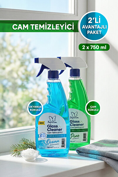 Papilion Cam&Parlak Yüzey Temizleyici İz Bırakmayan Özel Formül Leke Tutmaz P...