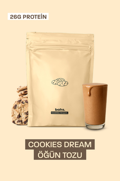 bahs. Proteinli Öğün Tozu - Cookies Dream 600gr - 10 Servis