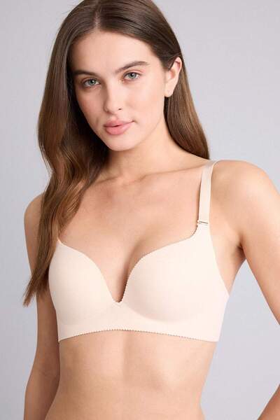 DeFacto Σουτιέν T-shirt με μικρο-ενισχυμένα επιθέματα χωρίς μπανέλες G9517AX26SM