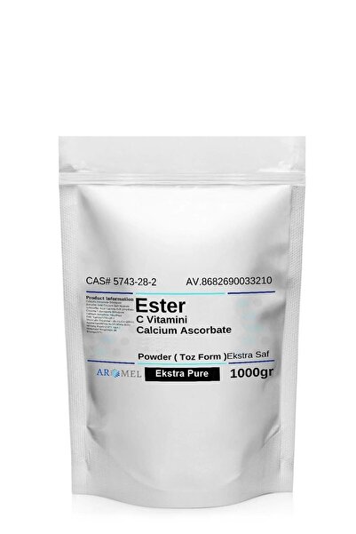 Aromel Ester C calcium Ascorbate | 1000 Gr | C Vitamini, Kalsiyum Askorbat Ek...
