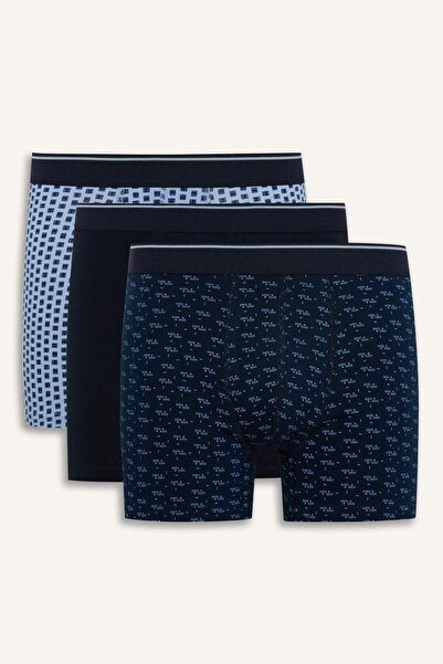 DeFacto Regular Fıt Puantiye 3'lü Boxer G8155AX26SP