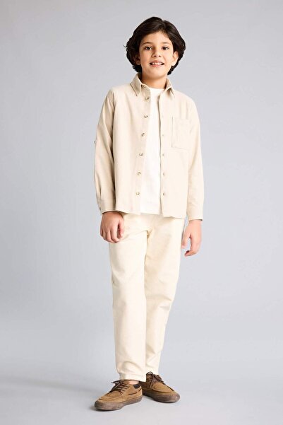DeFacto Gabardin Pantalone za dečake G6733A826SP