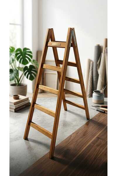 Genel Markalar 5 Basamaklı A Tipi Çift Çıkışlı Merdiven