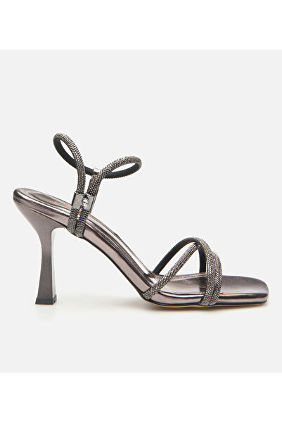 Yaya by Hotiç Ženska večernja haljina Yaya Gray sa štiklama Sandale