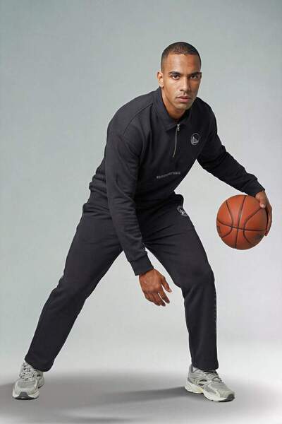 DeFacto NBA Golden State Warriors Relax Fit Scuba Diver tkanina za jogger F69...