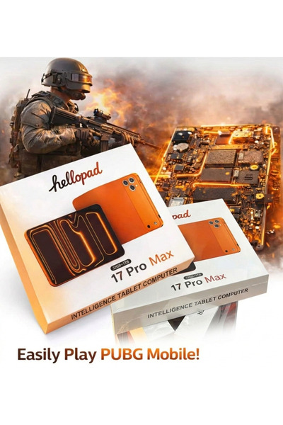 LIMUI 17 Pro Max Tablet 32GB RAM 1TB Hafıza | Sim Kartlı BTK Kayıtlı | Klavye...