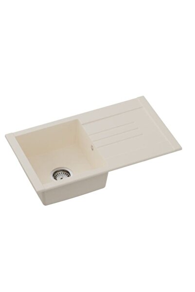 Hausberg Chiuveta bucatarie Mada HBC-9800, compozit, bej, 76 x 44 cm