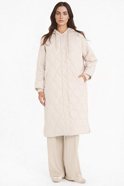 DeFacto Καπιτονέ παρκά με κουκούλα και τσέπες με κουμπώματα F4143AX25WN